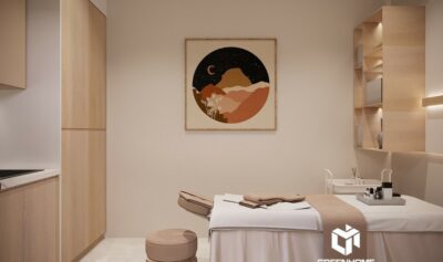 ẤN TƯỢNG VỚI NỘI THẤT NHÀ PHỐ KẾT HỢP KINH DOANH SPA TẠI TP. VŨNG TÀU