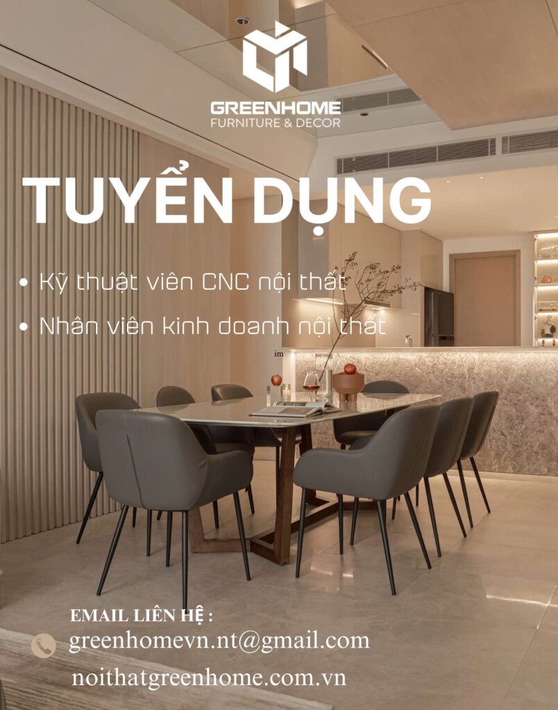 GreenHome Tuyển dụng 2025