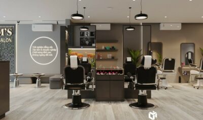 Thiết Kế Salon Tóc Nam ở Vũng Tàu – Tạo Dấu Ấn Riêng Biệt Cho Salon Của Bạn