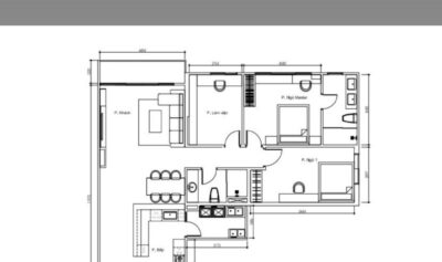 thiết kế thi công nội thất căn hộ Vũng Tàu Plaza 1