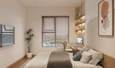 THIẾT KẾ NỘI THẤT CĂN HỘ WABI SABI TẠI VŨNG TÀU CENTRE POINT.
