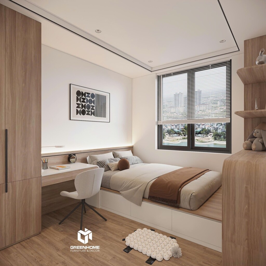 THIẾT KẾ NỘI THẤT THÔNG MINH CHO NGÔI NHÀ VỪA Ở VỪA CHO THUÊ TẠI VŨNG TÀU.