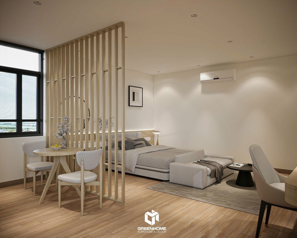 THIẾT KẾ NỘI THẤT THÔNG MINH CHO NGÔI NHÀ VỪA Ở VỪA CHO THUÊ TẠI VŨNG TÀU.