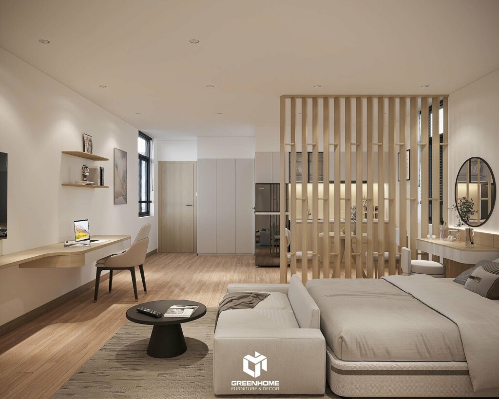 THIẾT KẾ NỘI THẤT THÔNG MINH CHO NGÔI NHÀ VỪA Ở VỪA CHO THUÊ TẠI VŨNG TÀU.
