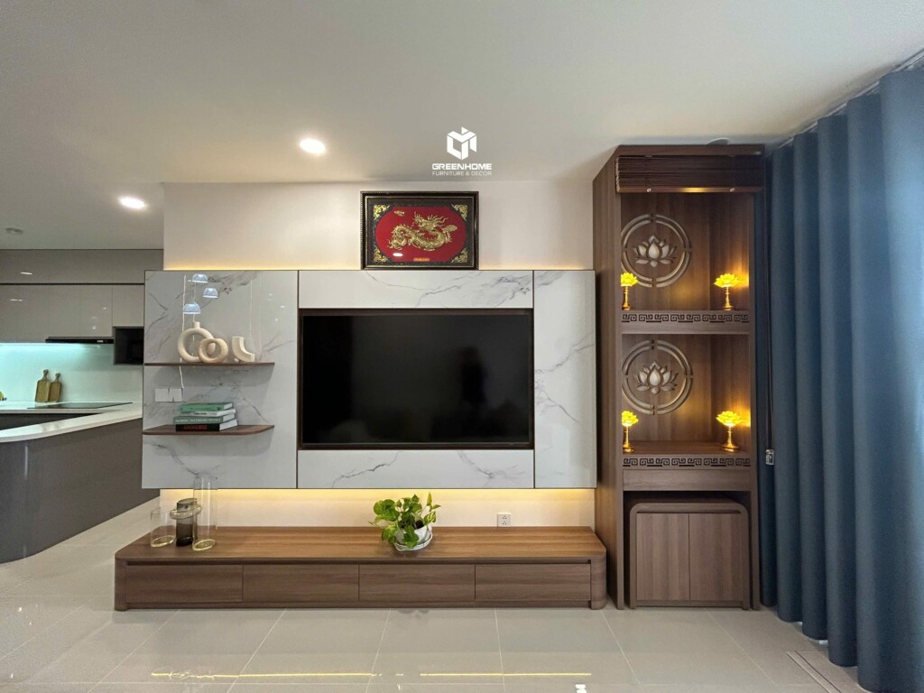 HOÀN THIỆN NỘI THẤT CĂN HỘ HIỆN ĐẠI TẠI VŨNG TÀU CENTRE POINT
