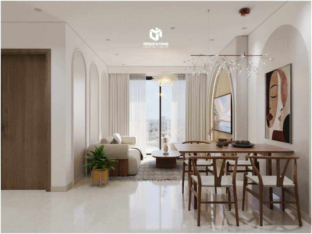 CHIÊM NGƯỠNG NỘI THẤT TRỌN GÓI CĂN HỘ VŨNG TÀU CENTRE POINT