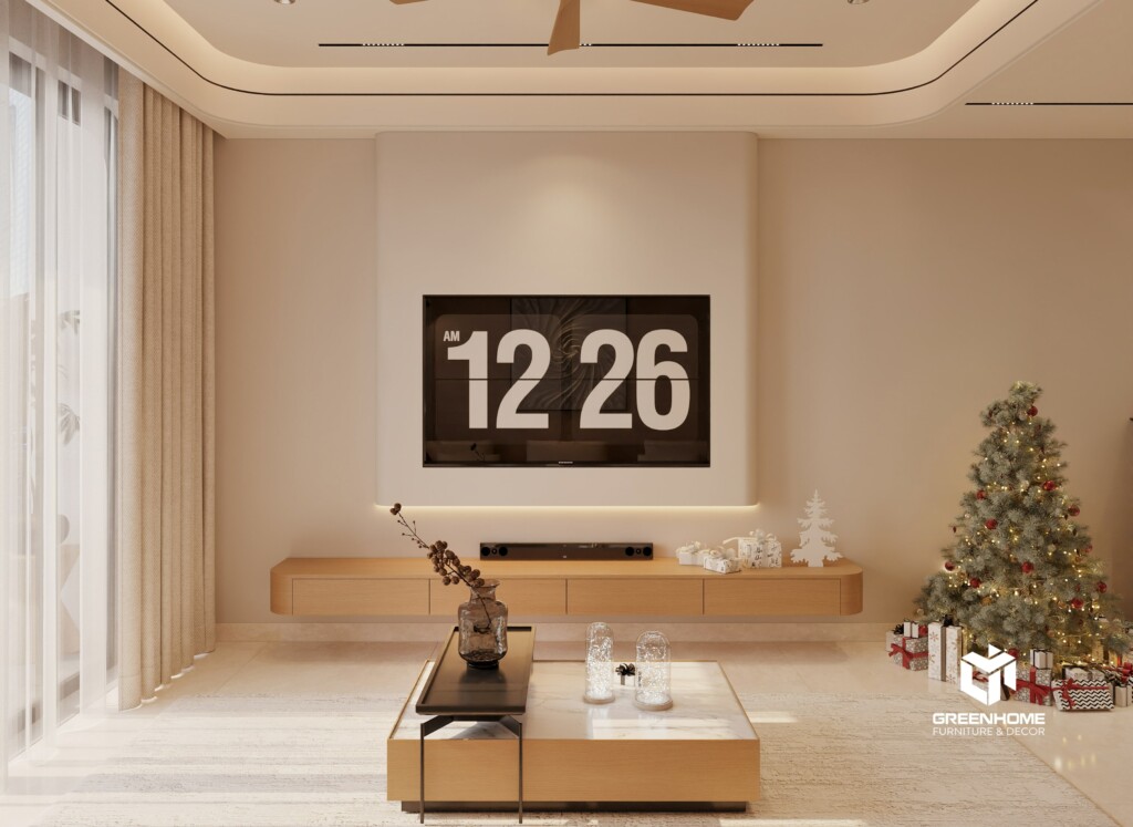 THIẾT KẾ NỘI THẤT NHÀ PHỐ PHONG CÁCH MODERN JAPANDI – TINH GIẢN, THANH LỊCH VÀ ĐẦY CẢM XÚC