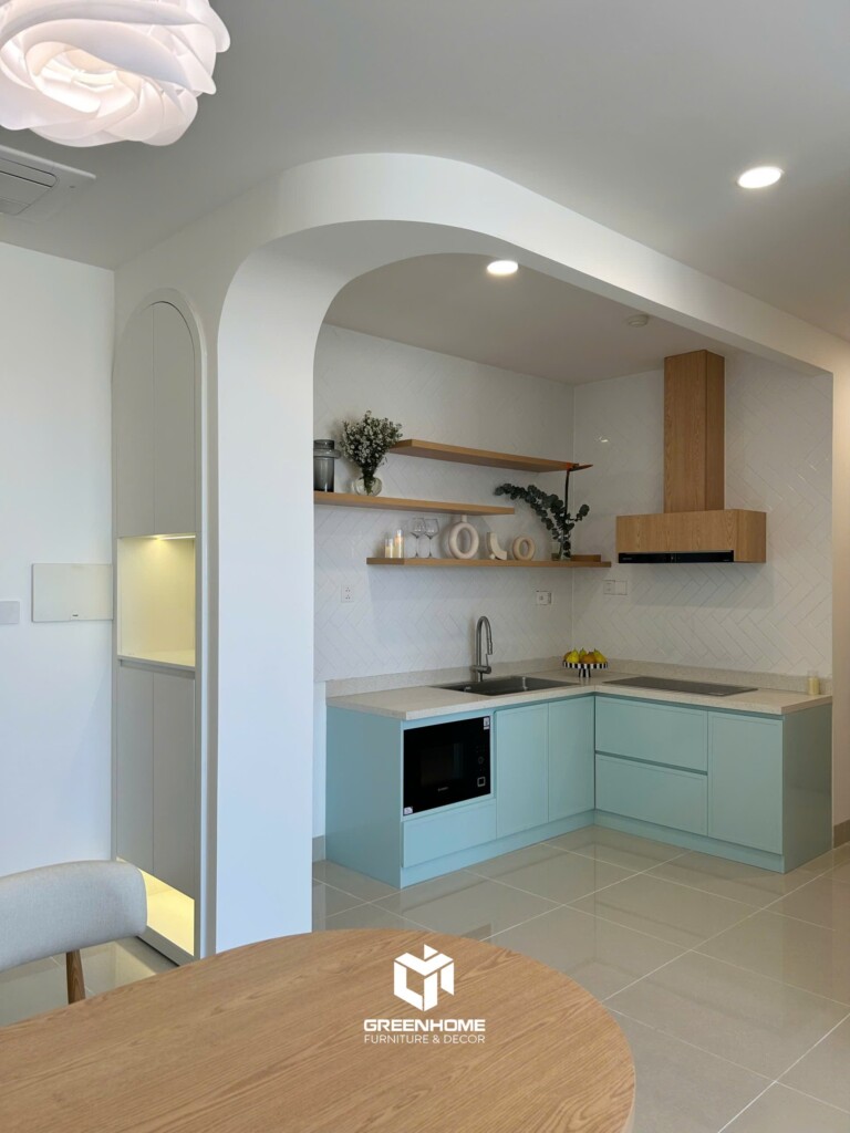 Tủ Bếp Gỗ An Cường tại Căn Hộ Vũng Tàu Centre Point