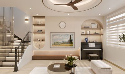 THIẾT KẾ NỘI THẤT NHÀ PHỐ HIỆN ĐẠI TẠI VŨNG TÀU - ĐỒNG BỘ TỪ PHÒNG KHÁCH ĐẾN KHÔNG GIAN RIÊNG TƯ