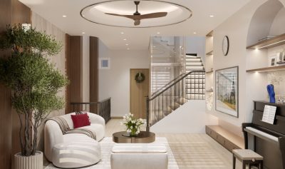 THIẾT KẾ NỘI THẤT NHÀ PHỐ HIỆN ĐẠI TẠI VŨNG TÀU - ĐỒNG BỘ TỪ PHÒNG KHÁCH ĐẾN KHÔNG GIAN RIÊNG TƯ