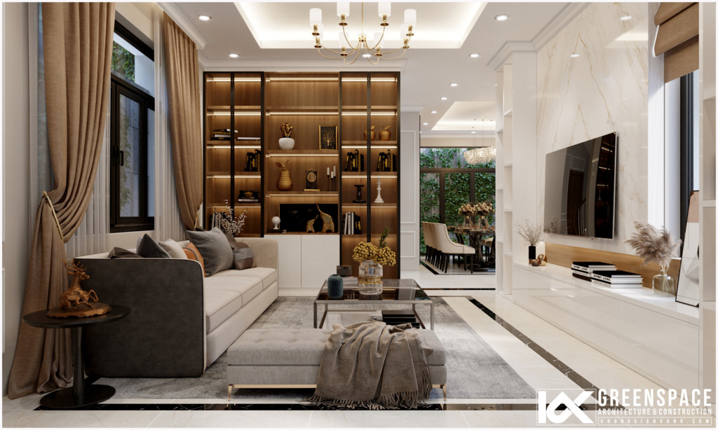 THIẾT KẾ NỘI THẤT BIỆT THỰ HIỆN ĐẠI