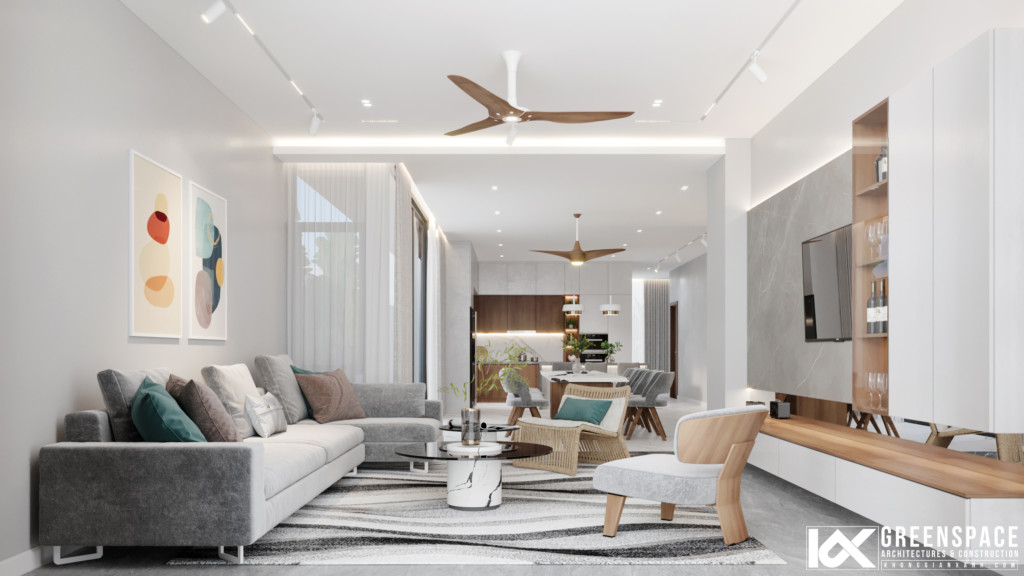 THIẾT KẾ NỘI THẤT NHÀ PHỐ ĐẸP TẠI VŨNG TÀU