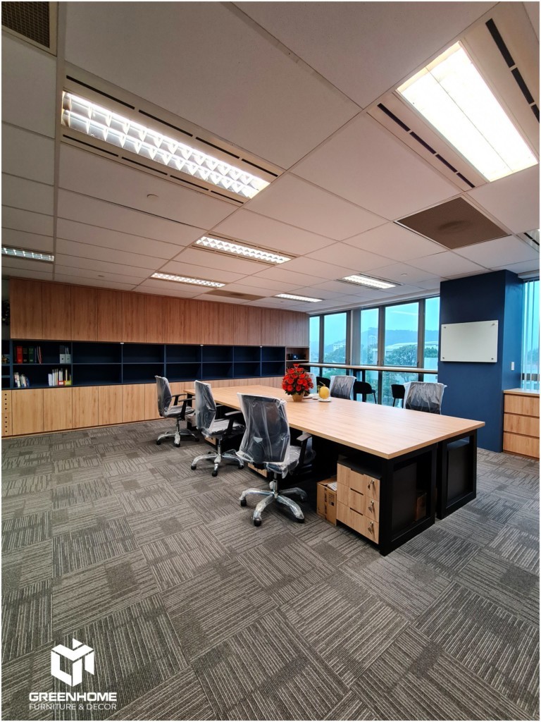 HOÀN THIỆN NỘI THẤT VĂN PHÒNG LR TRÔNG Y BẢN VẼ