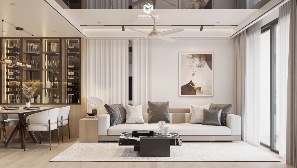 CHIÊM NGƯỠNG THIẾT KẾ NỘI THẤT TRỌN GÓI CĂN HỘ VŨNG TÀU CENTRE POINT