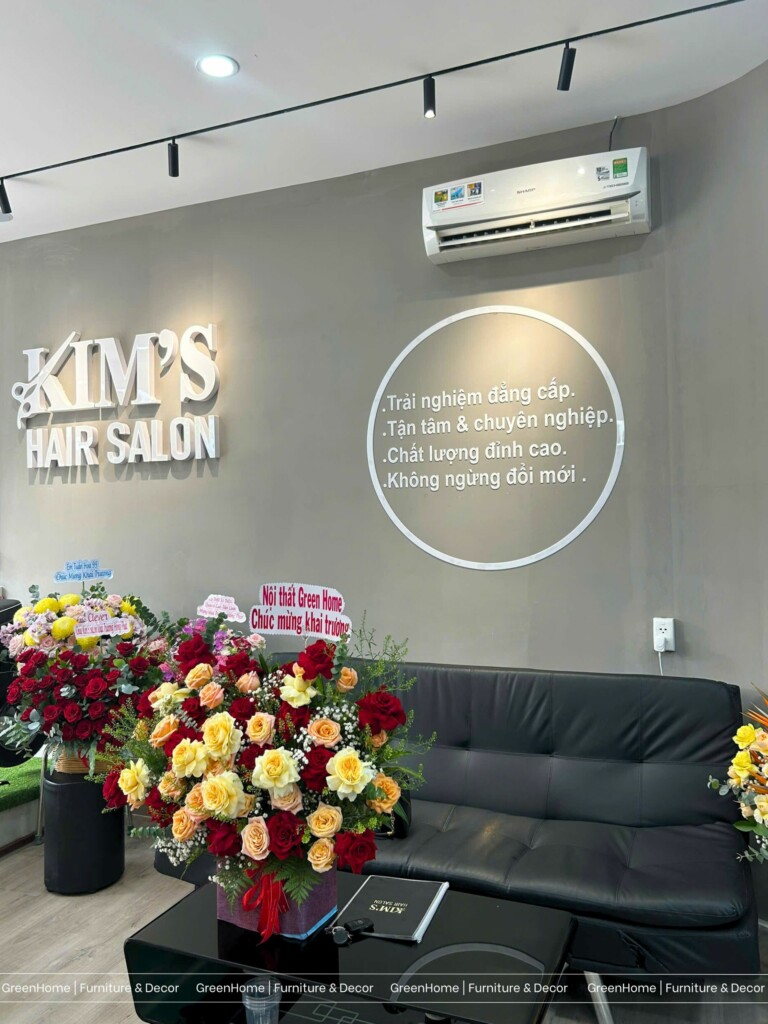 HOÀN THIỆN DỰ ÁN THI CÔNG CẢI TẠO NỘI THẤT SALON TÓC NAM