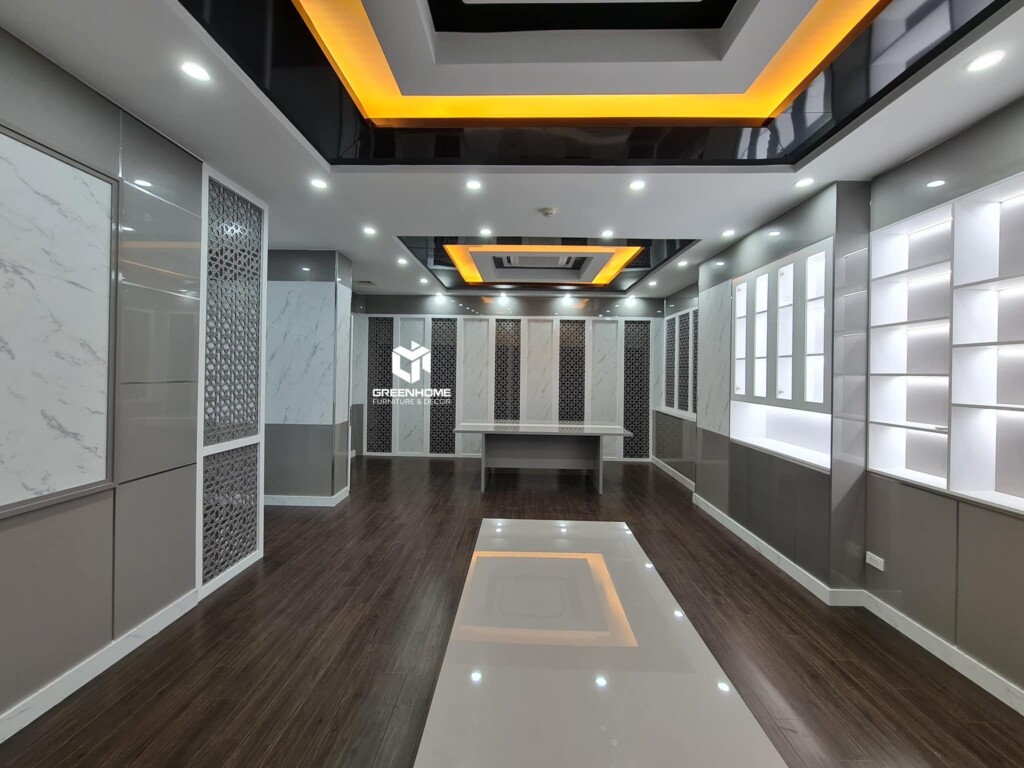 THI CÔNG NỘI THẤT VĂN PHÒNG VŨNG TÀU SANG TRỌNG VÀ BẮT MẮT