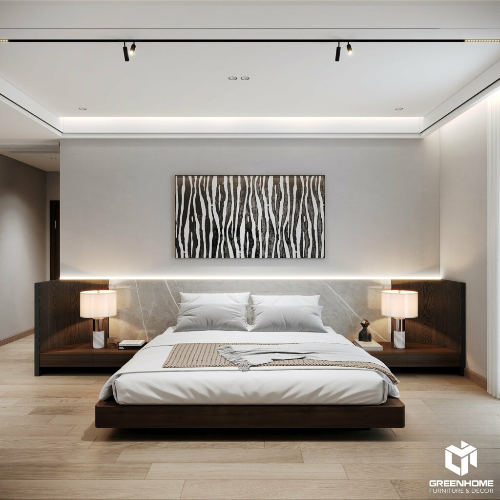 THIẾT KẾ NỘI THẤT HIỆN ĐẠI CHO BIỆT THỰ ĐỒI NGỌC TƯỚC