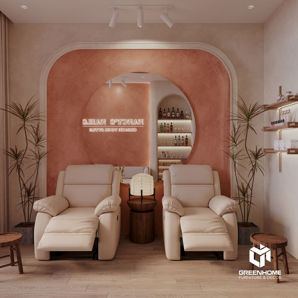 CHIÊM NGƯỠNG THIẾT KẾ NỘI THẤT NHÀ PHỐ VŨNG TÀU KẾT HỢP TIỆM NAIL - GIẢI PHÁP 2 TRONG 1 CHO CUỘC SỐNG HIỆN ĐẠI.