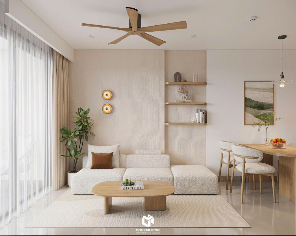 Thiết kế nội thất căn hộ Vũng Tàu | Không gian sống hiện đại, tinh tế và tối ưu công năng